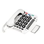 Geemarc cl100v2 wh if t�l�phone amplifi� grosses touches (version fran�aise)