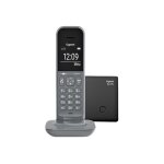 Gigaset cl390a duo - t�l�phone sans fil - syst�me de r�pondeur avec id d'appelant - eco dectgap - gris ...