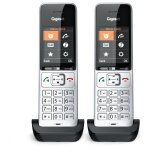 Gigaset comfort 500hx duo téléphone analog / dect identification de l'appelant noir, argent Gigaset comfort 500hx duo téléphone analog / dect identification de l'appelant noir, argent