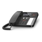 Gigaset desk 800a - téléphone filaire - système de répondeur avec id d'appelant - noir Gigaset desk 800a - téléphone filaire - système de répondeur avec id d'appelant - noir
