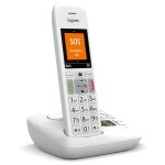 Gigaset e390a tlphone dect identification de l'appelant blanc