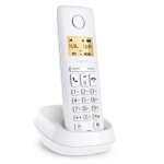Gigaset pure 100 t�l�phone analog / dect identification de l'appelant blanc