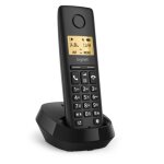 Gigaset pure 100 t�l�phone analog / dect identification de l'appelant noir