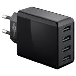 Goobay 44953 chargeur d'appareils mobiles universel noir secteur int�rieure