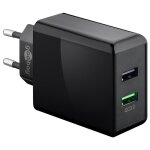 Goobay 44956 chargeur d'appareils mobiles caméra numérique, casques, téléphone portable, smartwatch, ... Goobay 44956 chargeur d'appareils mobiles caméra numérique, casques, téléphone portable, smartwatch, ...