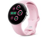 Google pixel watch 3 - boîtier 41 mm - argent poli - bracelet quartz rose - bluetooth Google pixel watch 3 - boîtier 41 mm - argent poli - bracelet quartz rose - bluetooth
