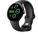 Google pixel watch 3 - bo�tier 41 mm - noir mat - bracelet noir volcanique - bluetooth