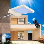 Gothicana by empmasled lampe solaire exterieur dtecteur de mouvement avec tlcommande i 3 modes intelligents ...