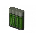 Gp recyko m451 usb - chargeur rapide 2 - 4 heures + 4 accus lr3 / aaa 950mah