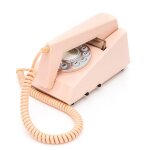 Gpo trim rose - tlphone vintage bouton poussoir