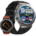 Gps montre connecte homme, 1, 43  amoled avec 100 + modes sportifs smartwatch, autonomie 30 jours 5atm ...