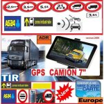 Gps rockstars 7 pouces hd poids lourd camion bus camping car 2023 europe carte a vie Gps rockstars 7 pouces hd poids lourd camion bus camping car 2023 europe carte a vie