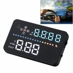 Gps de voiture hud - affichage tête haute de véhicule obd 3, 5 pouces avec led multicolore, suivi de ... Gps de voiture hud - affichage tête haute de véhicule obd 3, 5 pouces avec led multicolore, suivi de ...