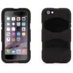 Griffin survivor all - terrain coque pour t�l�phone 5. 5  housse noir pour apple iphone 6 plus