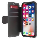 Griffin survivor strong coque pour t�l�phone etui avec portefeuille noir pour apple iphone x