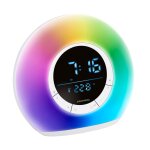 Grundig rveil lumineux ¿ rveil connect avec radio et bluetooth ¿ lampe avec ecran led ¿ lampe de ...