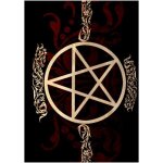 Gs cadre plexi 21x29 cm pentagramme baroque