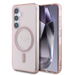 Guess coque magsafe iml glitter gradient samsung galaxy s25 pink Guess coque magsafe iml glitter gradient samsung galaxy s25 pink