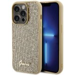 Guess coque square mirror script logo iphone 15 pro or