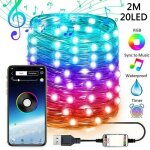 Guirlandes lumineuses led wifi, nouveau, décoration d'arbre de noël, ip65, etanche, rideau, lampe intelligente ... Guirlandes lumineuses led wifi, nouveau, décoration d'arbre de noël, ip65, etanche, rideau, lampe intelligente ...