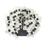 Guirlande solaire smart garden globulb 40 led blanc chaud 18, 4 m