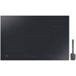 Haier chef@home series 6 hamtsjp86mc / 1 noir int�gr� 80 cm plaque avec zone � induction 6 zones