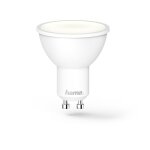 Hama 00176585 energy - saving lamp claire, lumi�re de jour, blanc chaud, blanc 5, 5 w gu10 g