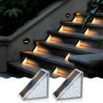 Hamiltion - 2 pcs lampes solaires d'extérieur, eclairage led etanche, détection intelligente de la lumière, ... Hamiltion - 2 pcs lampes solaires d'extérieur, eclairage led etanche, détection intelligente de la lumière, ...