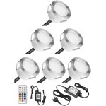 Hamiltion - 6x wifi spot led eclairage extrieur rgbw(rgb + blanc chaud) spot led extrieur encastrable ...