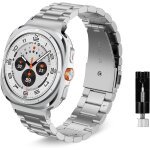 Hamiltion - bracelet compatible avec samsung watch ultra, acier inoxydable métal bracelet hommes et femmes ... Hamiltion - bracelet compatible avec samsung watch ultra, acier inoxydable métal bracelet hommes et femmes ...