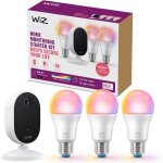 Hamiltion - kit camra wi - fi intrieure hd, infrarouge, dtection de mouvements et de bruits, technologie ...