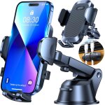 Hamiltion - support de tlphone de voiture, mise a niveau, support de tlphone universel 3 en 1 pour ...