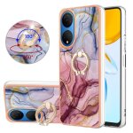 Honneur etui pour x7 pare - chocs anneau rotatif a 360  marbre tpu rsistant aux chocs silicone - rose ...