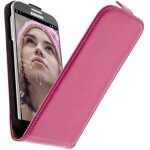 Housse clapet samsung galaxy s4 - etui protection rose