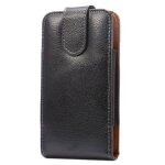 Housse clip ceinture rotatif 360 etui en cuir v�ritable authentique fermeture magn�tique pour samsung ...