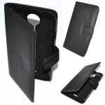 Housse coque etui cuir folio pour wiko rainbow