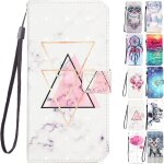 Housse coque pour iphone 7 plus 8 plus 6s plus 6 plus motif pu etui en cuir portefeuille de protection ...