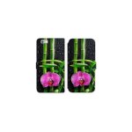 Housse cuir portefeuille pour iphone 7 / 8 / se (2020 / 2022) zen