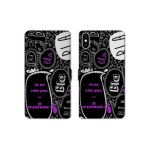 Housse cuir portefeuille pour iphone x / xs humour