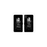 Housse cuir portefeuille pour iphone xs max wb license harry potter dobby