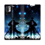 Housse cuir portefeuille pour redmi note 10 5g manga attaque titans levi