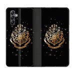 Housse cuir portefeuille pour samsung galaxy a05s harry potter poudlard
