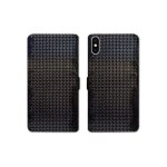 Housse cuir portefeuille pour samsung galaxy a10 texture metal Housse cuir portefeuille pour samsung galaxy a10 texture metal
