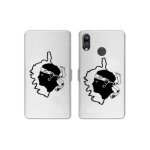 Housse cuir portefeuille pour samsung galaxy a20e corse Housse cuir portefeuille pour samsung galaxy a20e corse