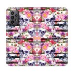 Housse cuir portefeuille pour samsung galaxy a23 5g tete de mort pattern Housse cuir portefeuille pour samsung galaxy a23 5g tete de mort pattern