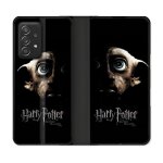 Housse cuir portefeuille pour samsung galaxy a33 5g harry potter hollows dobby