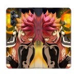 Housse cuir portefeuille pour samsung galaxy a34 5g manga fairy tail natsu