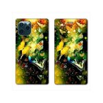 Housse cuir portefeuille pour samsung galaxy s20 papillons papillon jaune