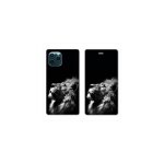 Housse cuir portefeuille pour samsung galaxy s20 ultra roi lion