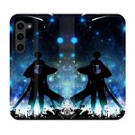 Housse cuir portefeuille pour samsung galaxy s23 plus manga attaque titans levi Housse cuir portefeuille pour samsung galaxy s23 plus manga attaque titans levi